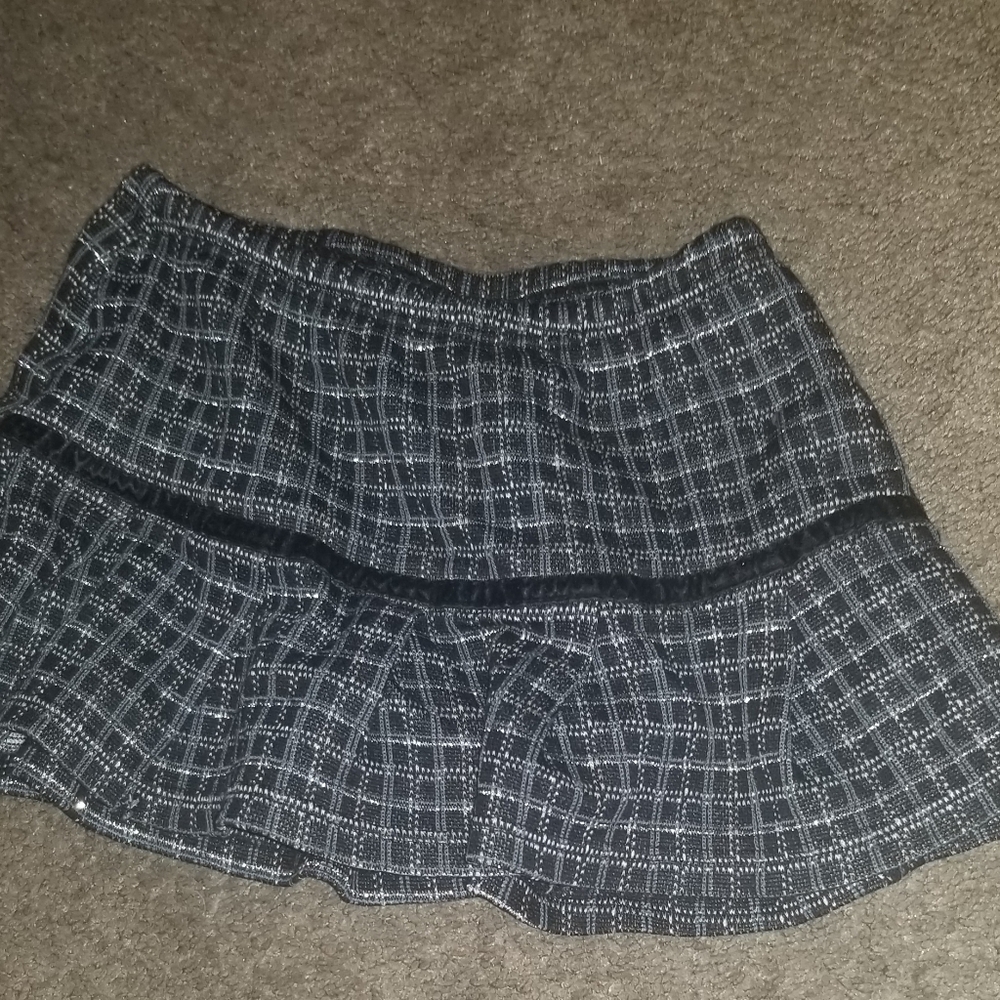 3/$20 Euc  cute girls xhilliration  blk skirt